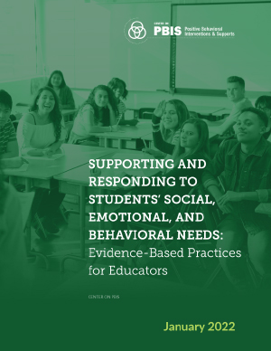 Image of the Evidence-Based Practices for Educators guide